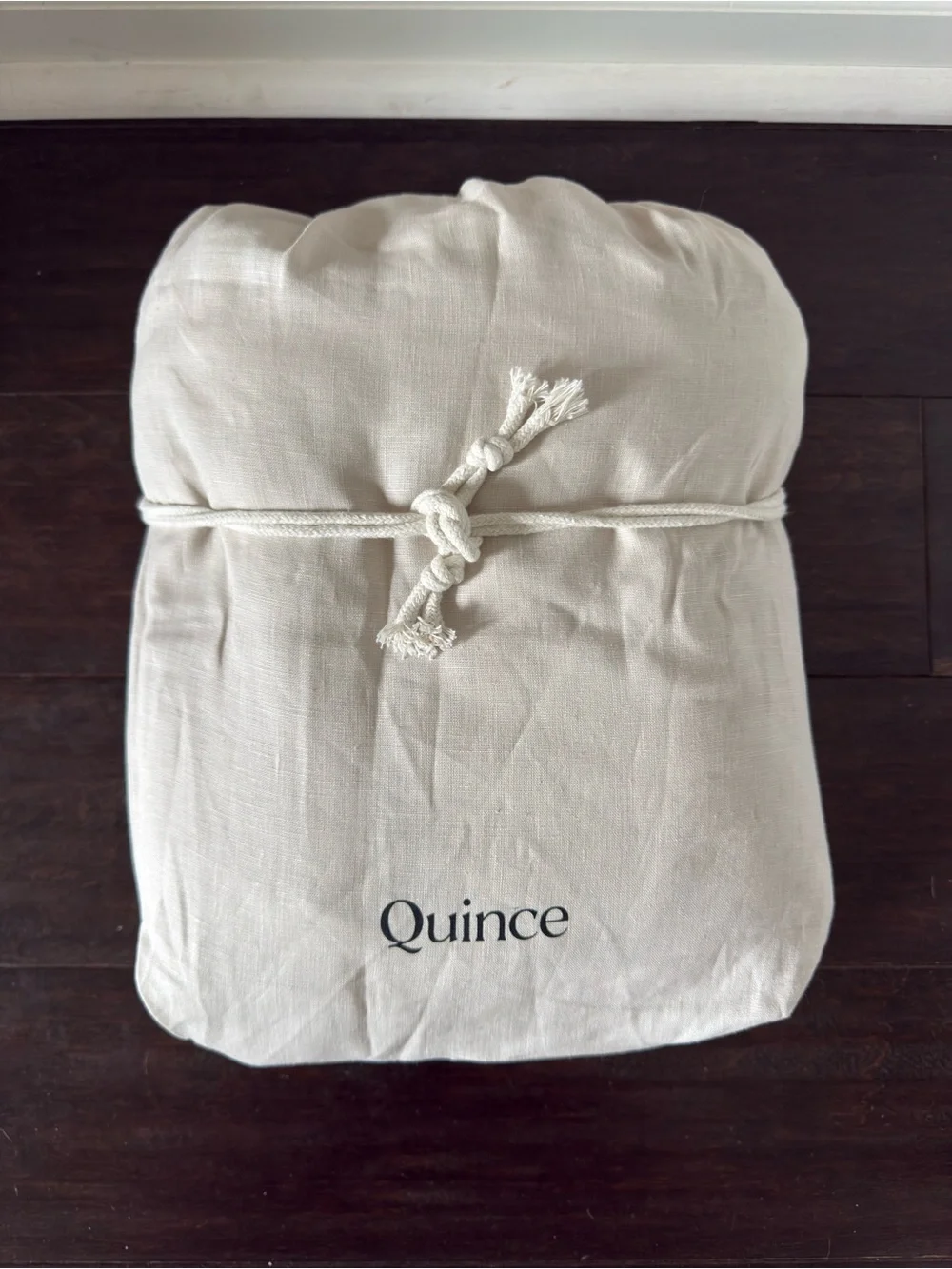 NWOT - Quince European Linen Duvet Cover - Full/Queen